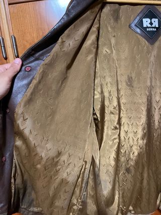 Chaqueta Serra ante marrón