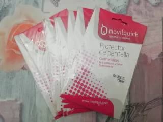 Lote 10 Protectores Pantalla N3DS XL