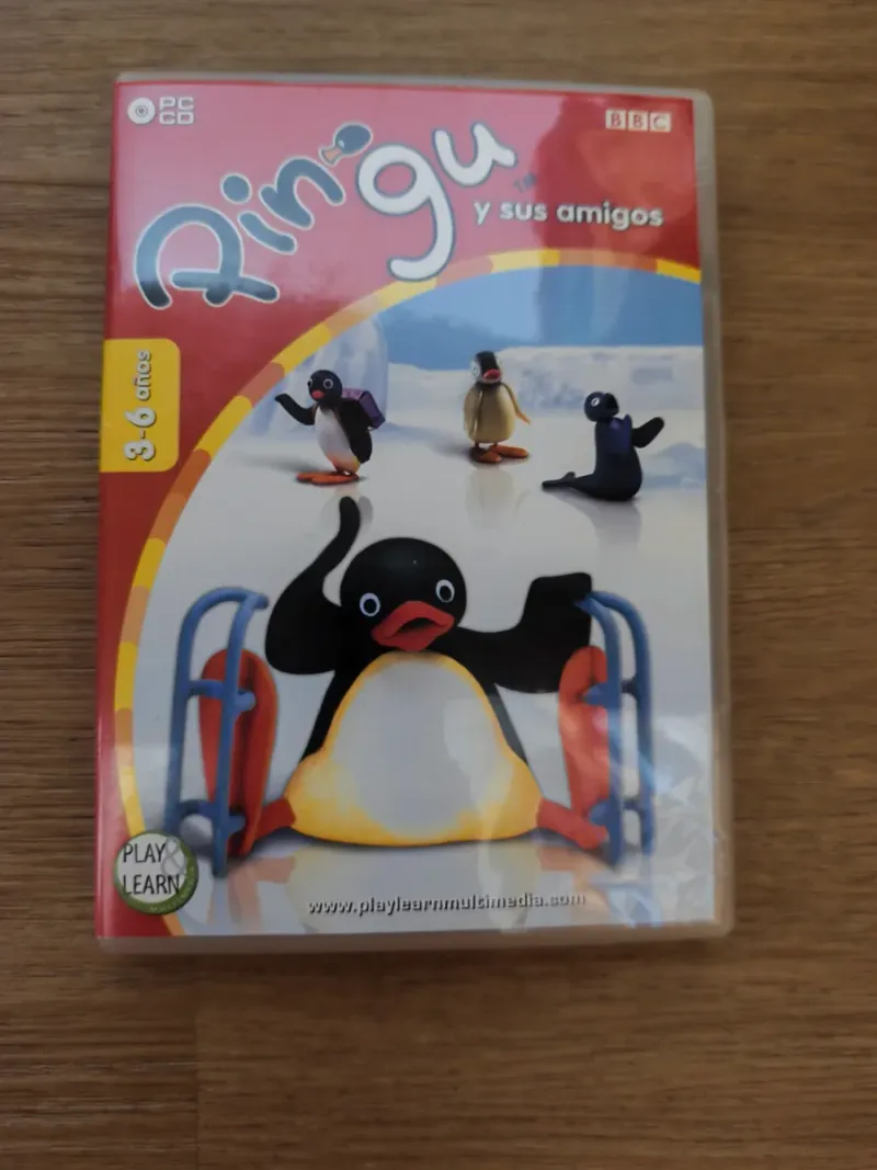 Lote 3 Juegos PC CD Bob, Pingu, Noddy BBC afbeelding 3