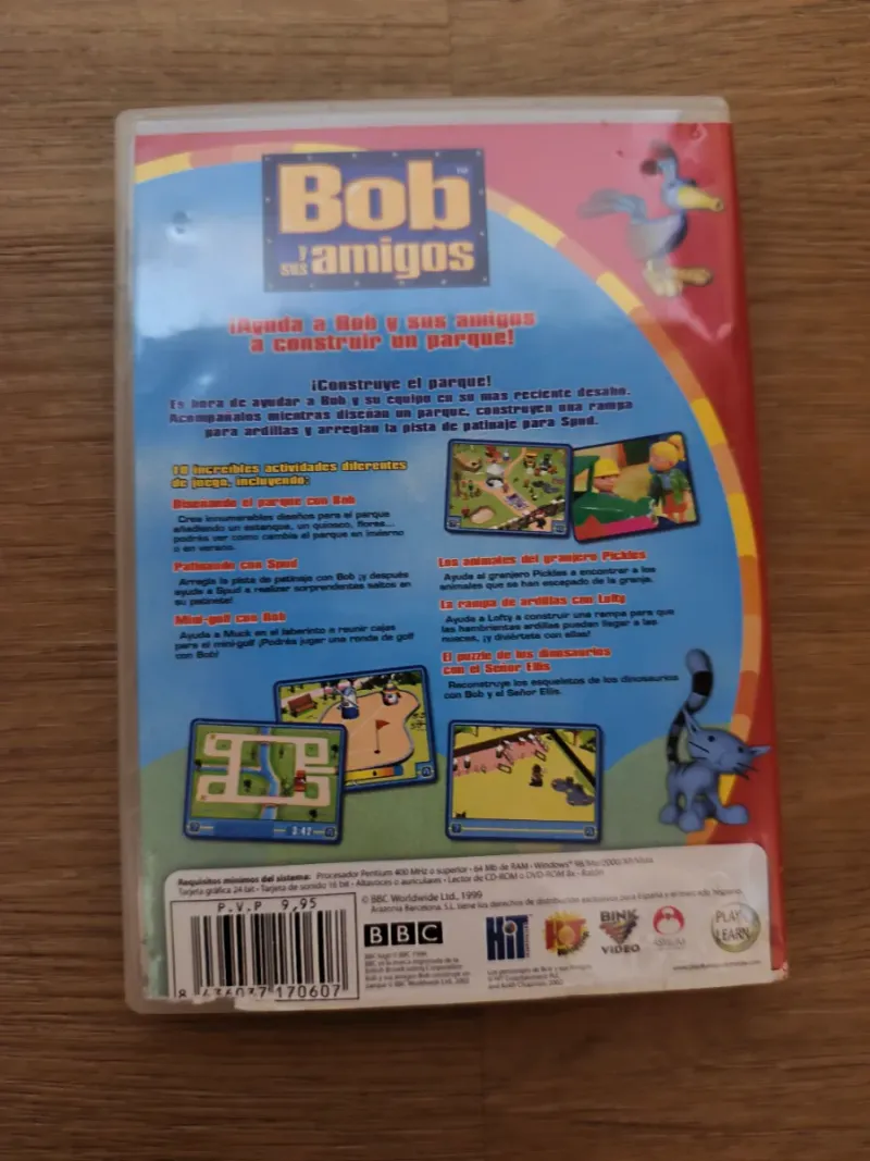 Lote 3 Juegos PC CD Bob, Pingu, Noddy BBC afbeelding 6