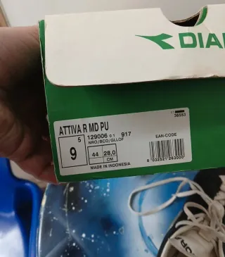 Scarpe Calcio Diadora Nere e Bianche