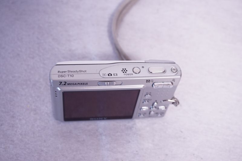 Cámara Sony Cyber-shot DSC-T10 Plata afbeelding 6