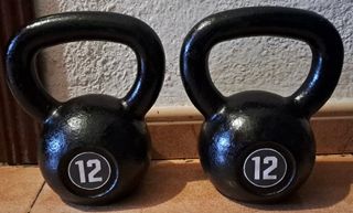 PESA RUSA DE 16KG DE CAUCHO