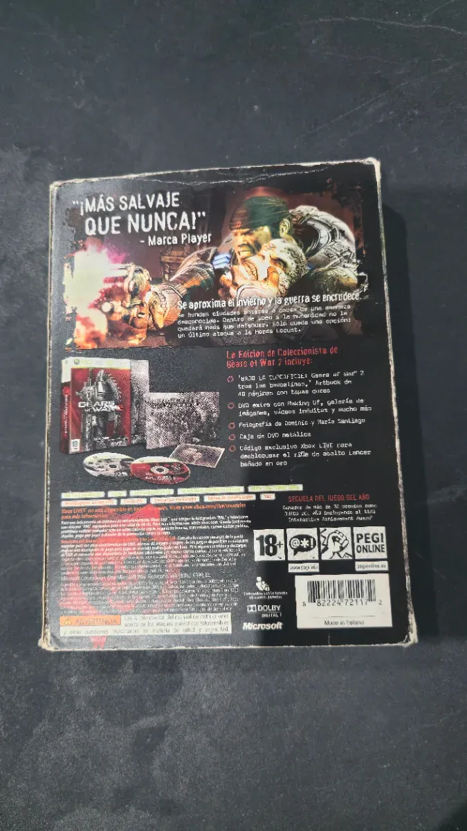 Gears of War 2 Edición Coleccionista Xbox 360 afbeelding 2