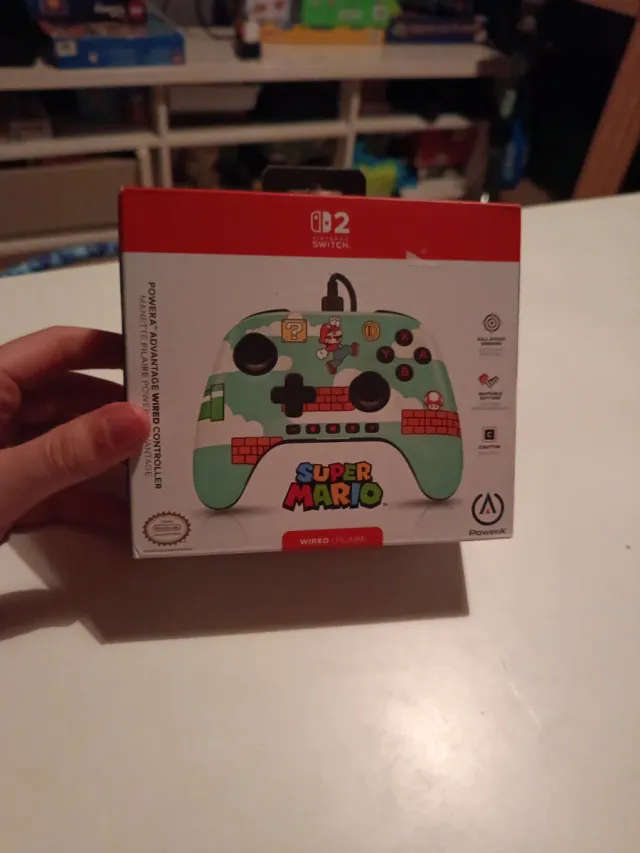 Mando Nintendo Switch PowerA Super Mario