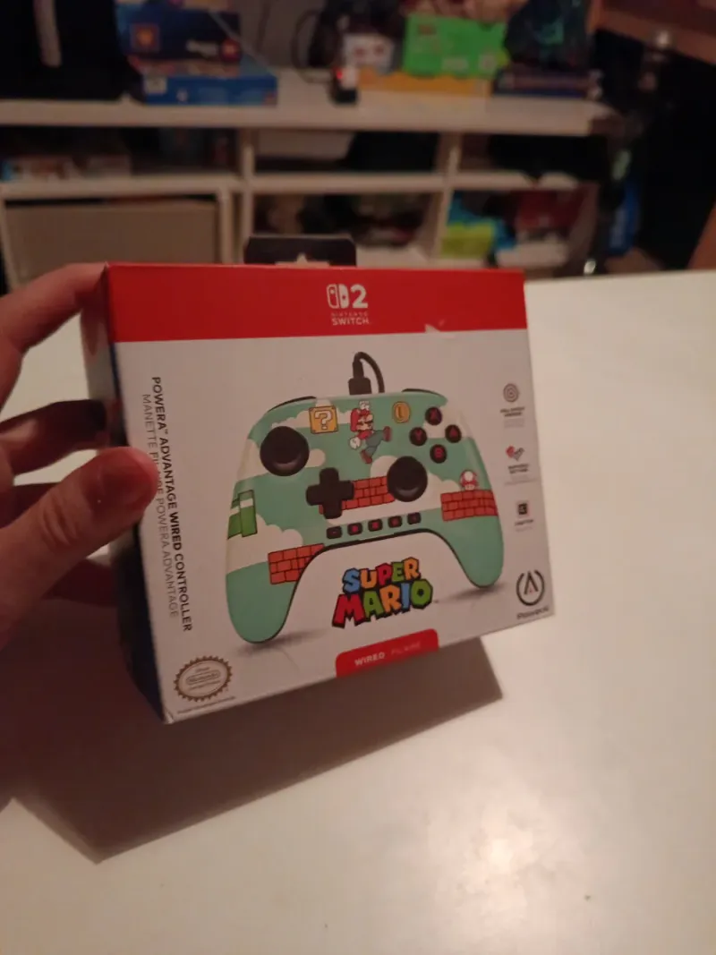Mando Nintendo Switch PowerA Super Mario afbeelding 3
