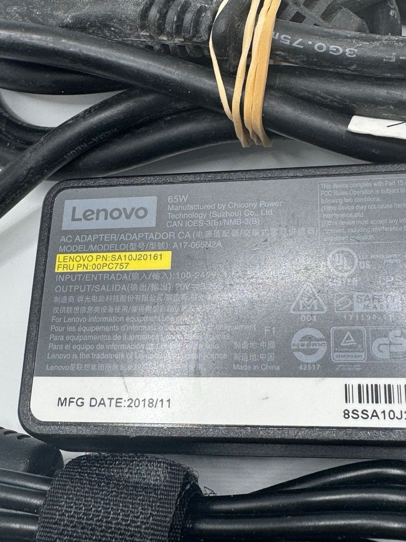 Cargador Lenovo 65W afbeelding 2