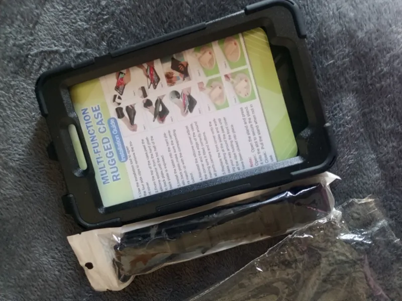 Funda Protectora Tablet Negra afbeelding 2