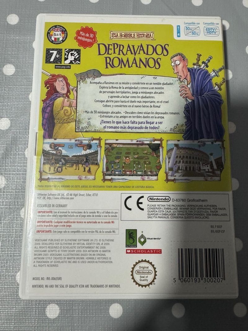 Wii Esa Horrible Historia: Romanos Depravados afbeelding 2