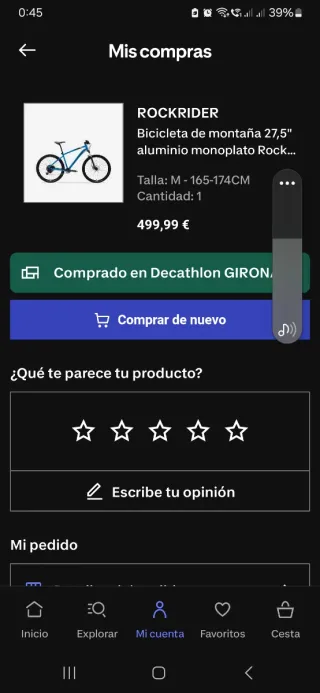 Bicicleta Rockrider Mountainbike