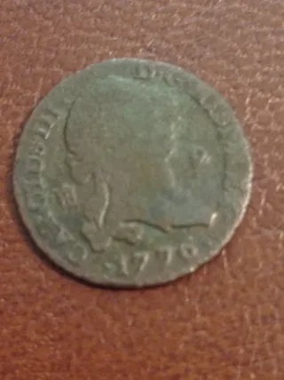 Moneda 2 Maravedís 1776