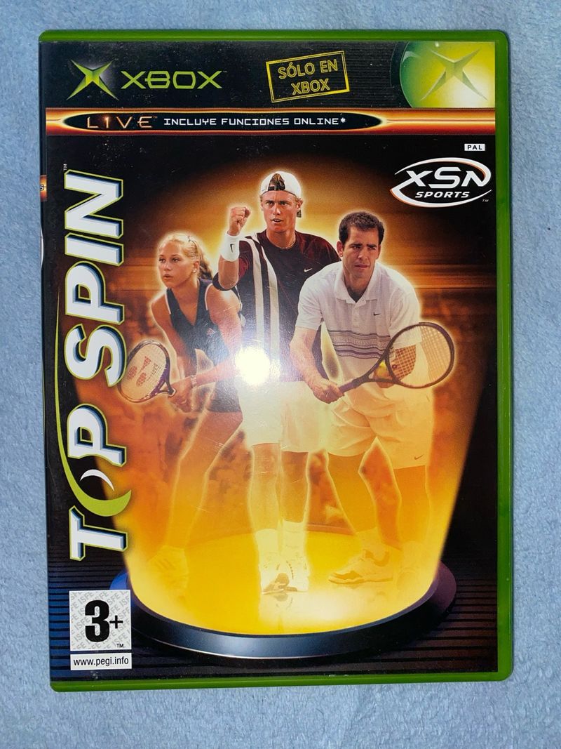 Top Spin Xbox Pal españa