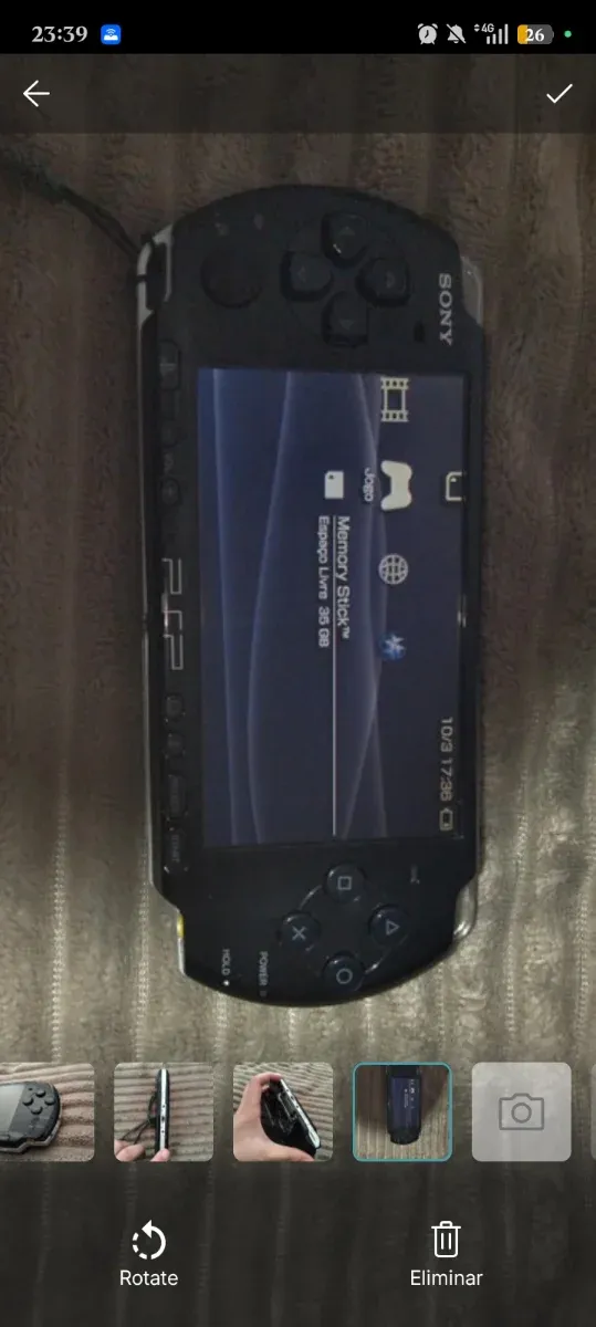 Sony PSP 3000 Desbloqueada + Tarjeta 64GB afbeelding 2