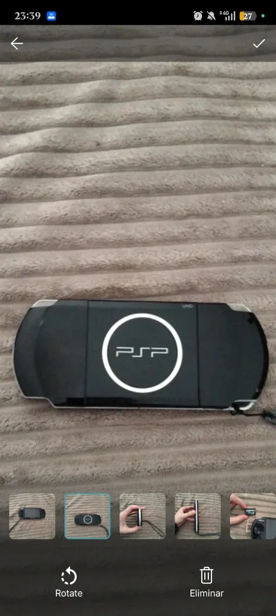 Sony PSP 3000 Desbloqueada + Tarjeta 64GB afbeelding 3