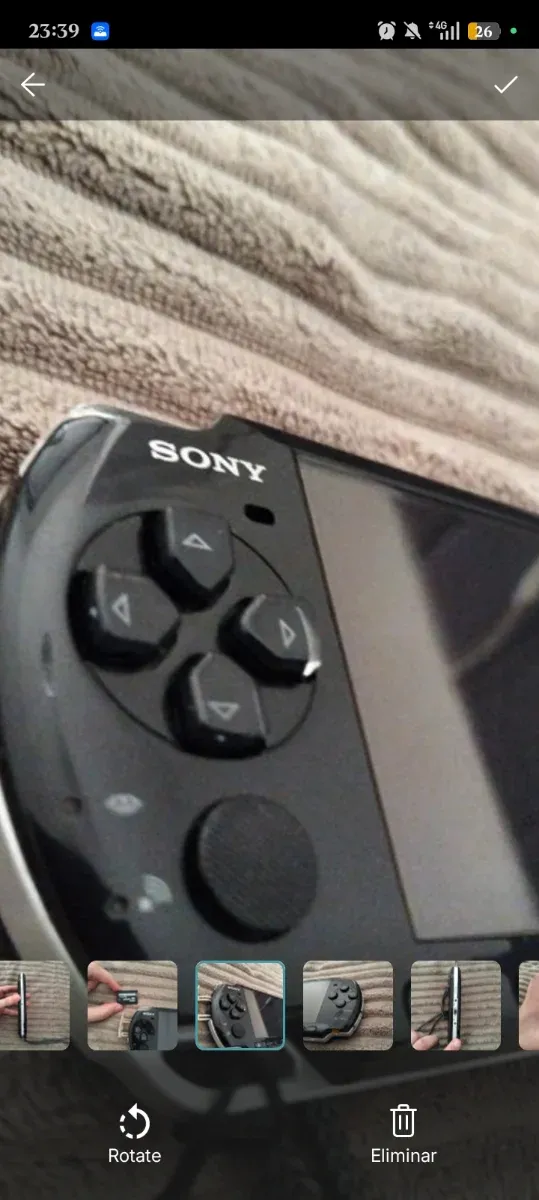 Sony PSP 3000 Desbloqueada + Tarjeta 64GB afbeelding 4