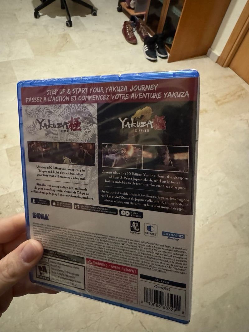Yakuza Kiwami 1+2 PS5 SEGA afbeelding 2