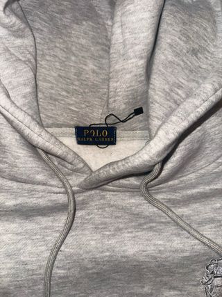 Sudadera Polo Ralph Lauren Gris
