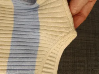 Jersey rayas azul y blanco