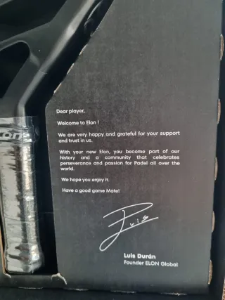 Pala de pádel Elon Pro 1