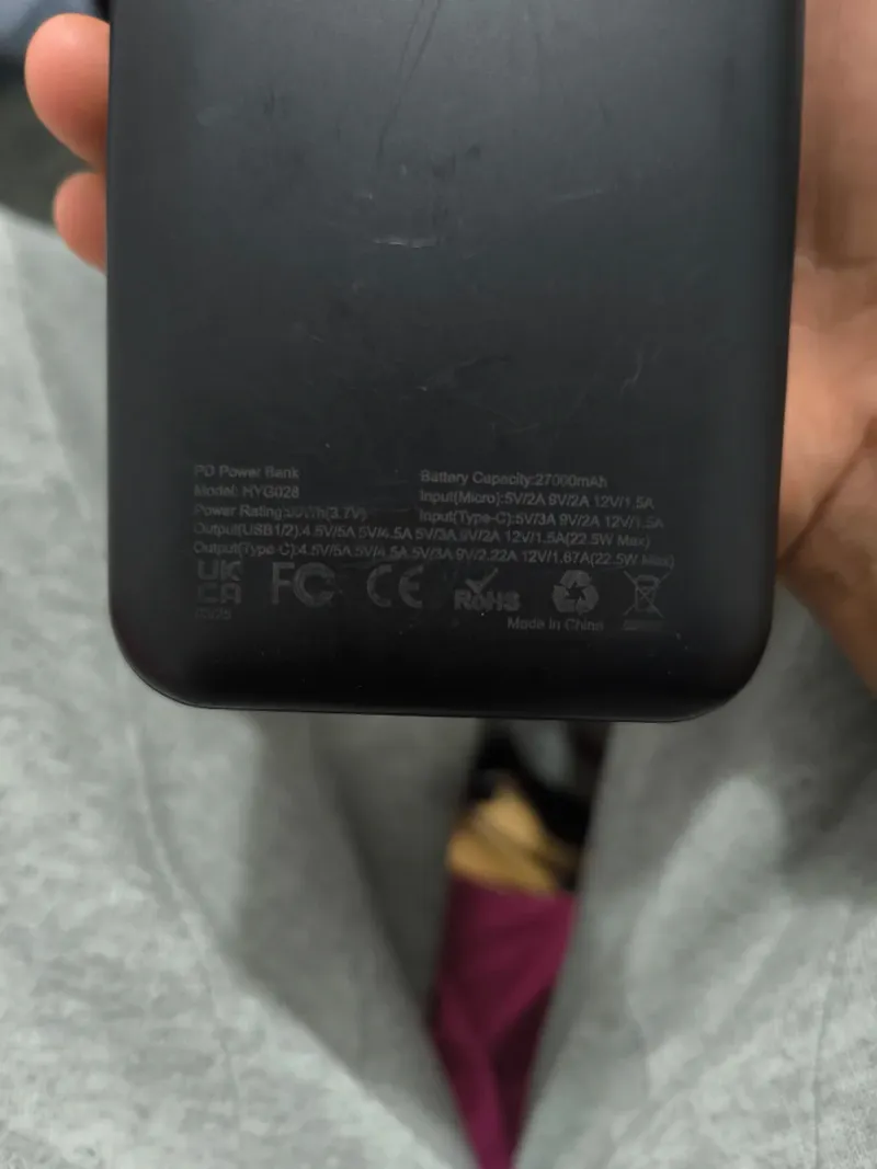 Cargador Portátil ENEGON 27000mAh 22.5W afbeelding 4