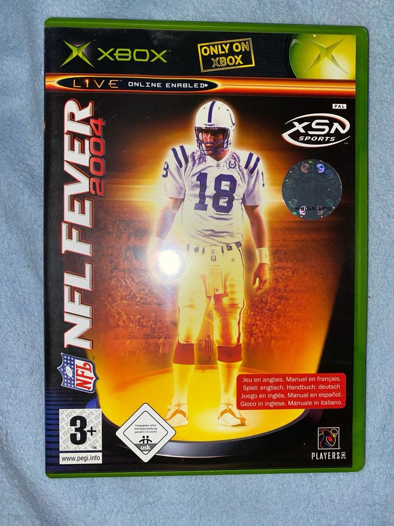 NFL Fever 2004 Xbox Pal España