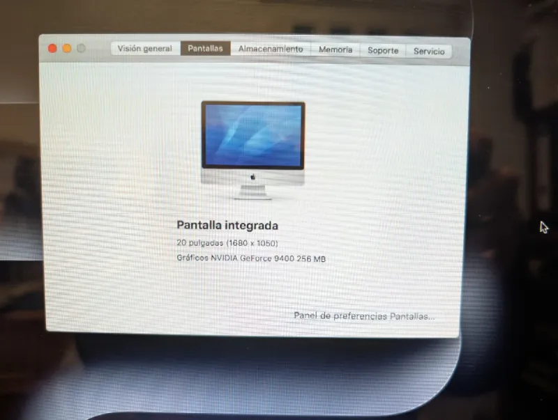 iMac 2009 Principios 20 macOS High Sierra afbeelding 7
