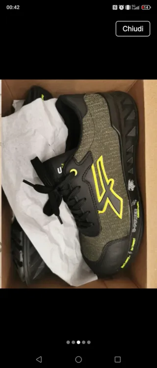 Scarpe U-Power Antinfortunistiche Tg 40