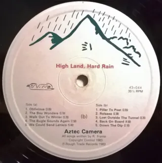 Aztec Camera - High Land, Hard Rain