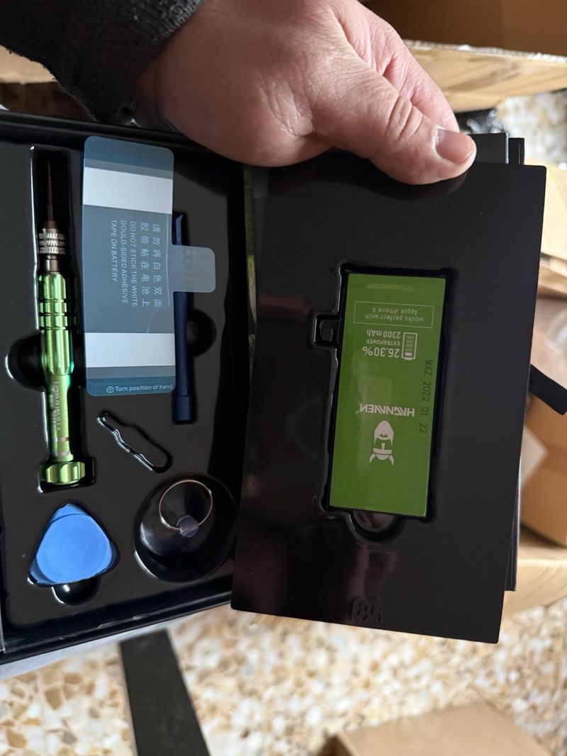 Kit Batería iPhone 8 HANNNE 2300 mAh