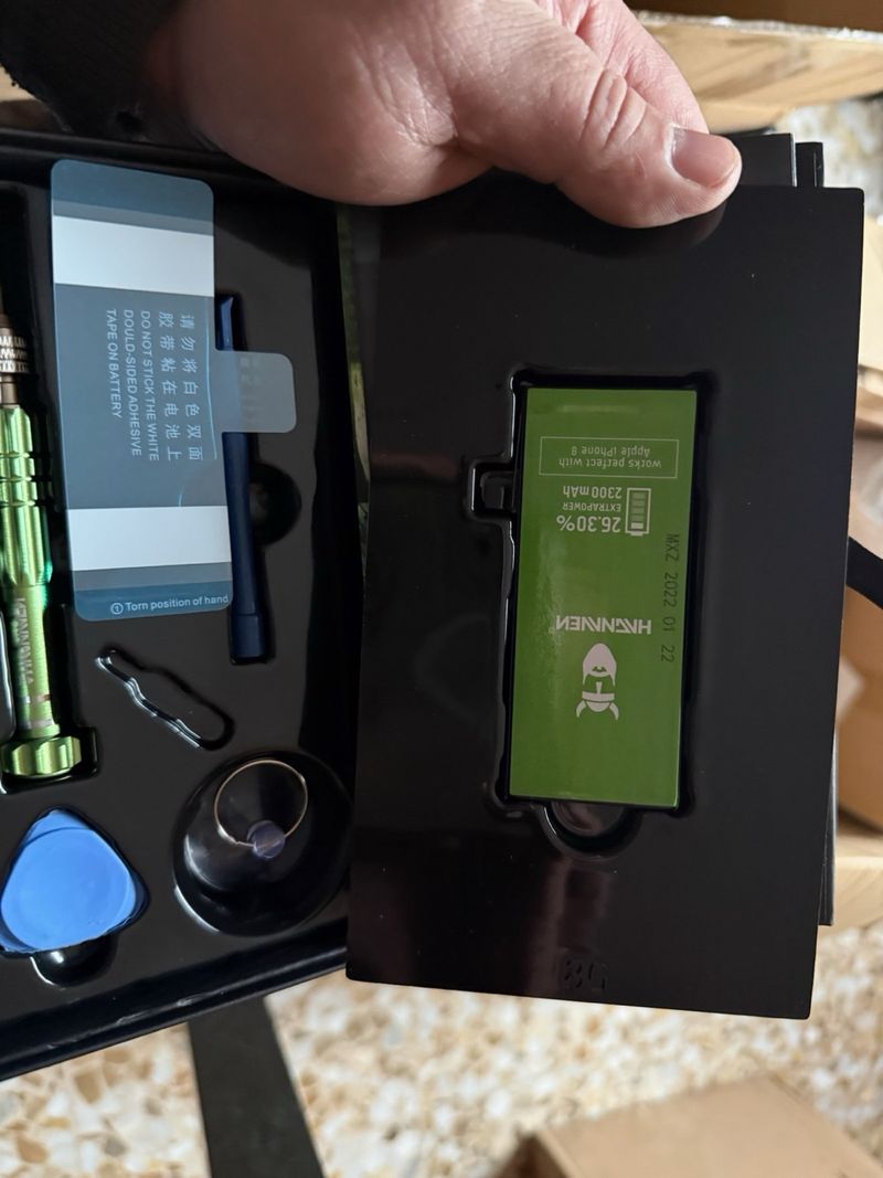 Kit Batería iPhone 8 HANNNE 2300 mAh afbeelding 2