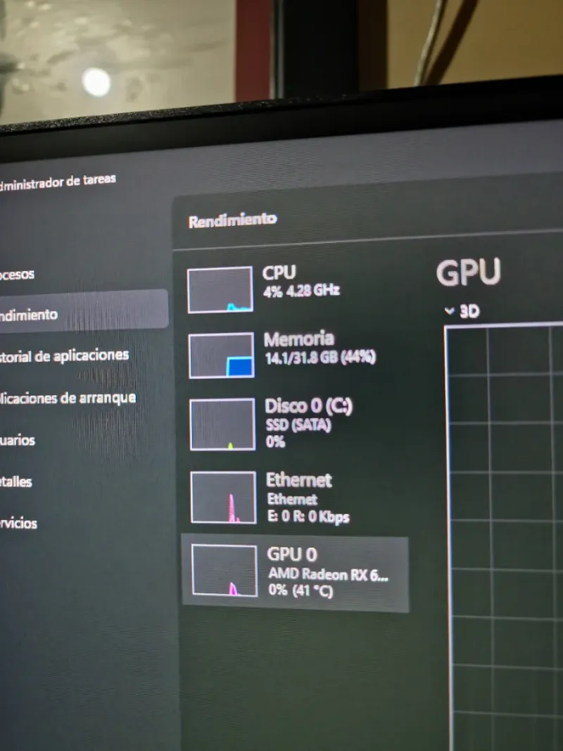 PC Gamer, RX6600, Ryzen 5 5600G, 1TB, 32 GB RAM afbeelding 4