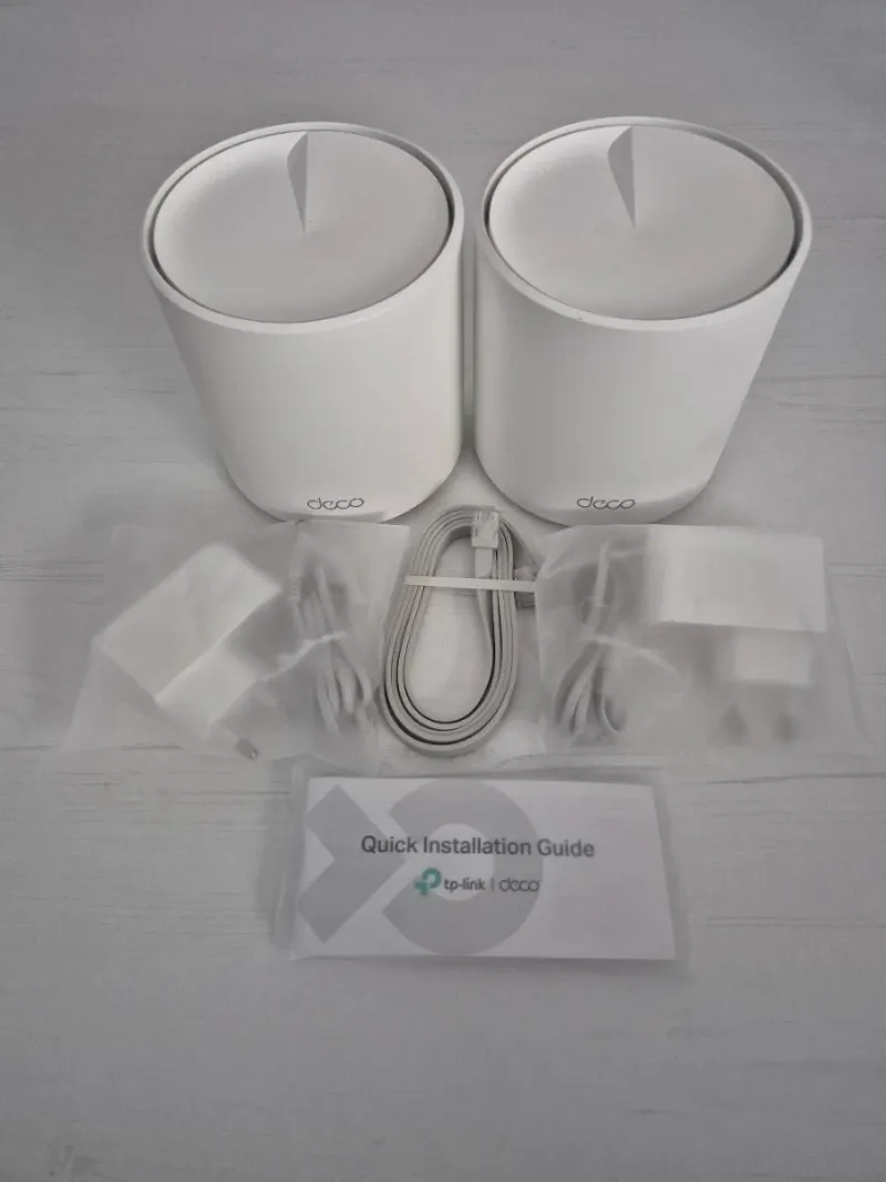 Router TP-Link Deco X50 AX3000 WiFi 6 Mesh x2 afbeelding 3