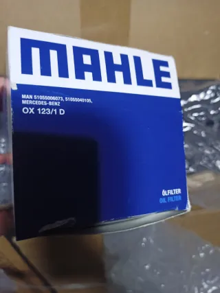 Filtro Aceite Mahle OX 123/1 D Mercedes
