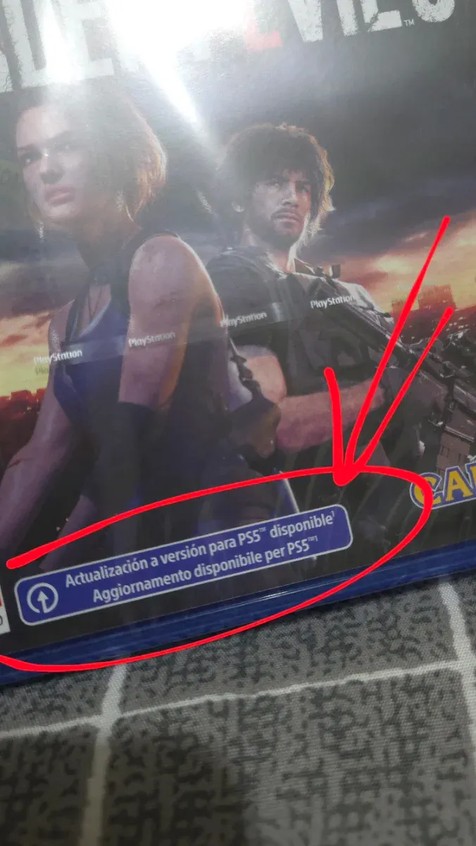 Resident Evil 3 Remake ps4 / ps5 NUEVO SIN ABRI afbeelding 2