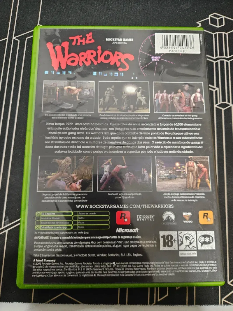 The Warriors Xbox Clásica Completo afbeelding 2