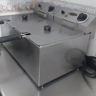 Freidora doble hostelería 8L x 2