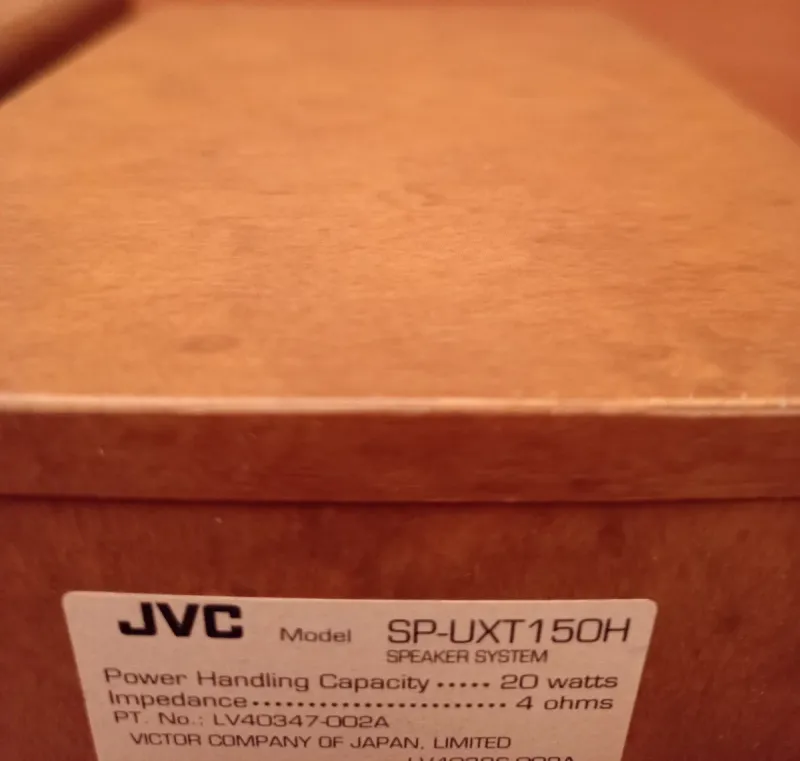 Altavoces JVC Marrones y Morados afbeelding 2