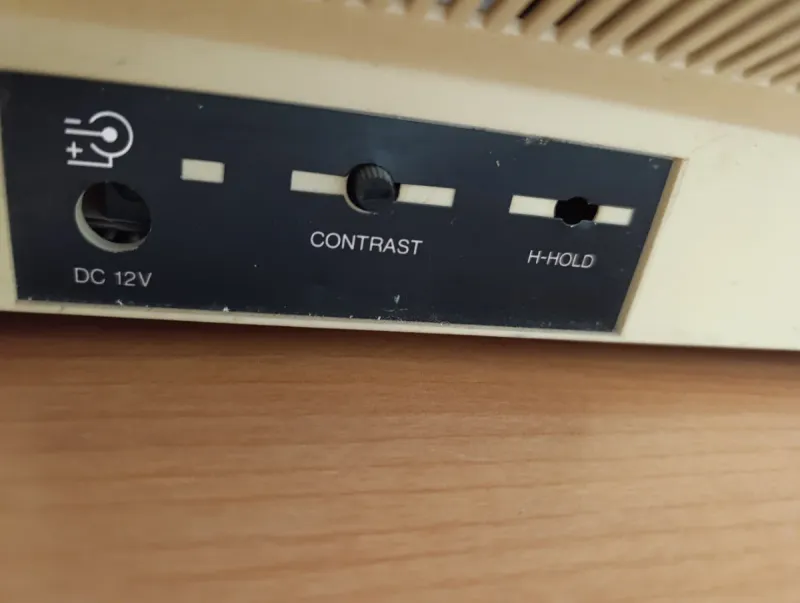 Televisor Portátil Vintage Blanco y Negro afbeelding 4