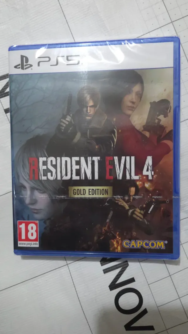 Resident Evil 4 remake Gold Edition PS5 SIN ABRIR