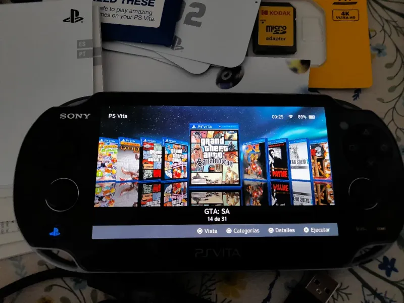 Consola PS Vita OLED 1004 Completa afbeelding 3