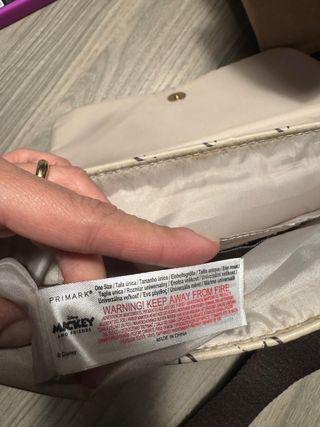 Borsa tracolla trapuntata Disney Paperino