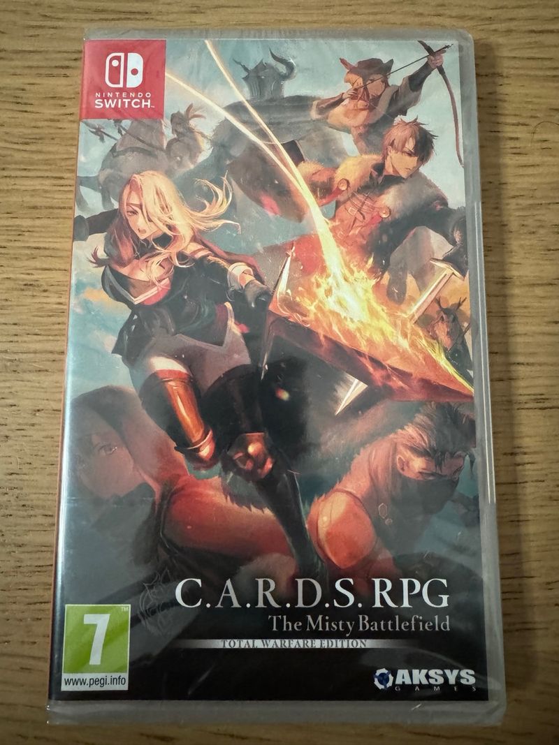 C.A.R.D.S. RPG The Misty Battlefield Switch Precin