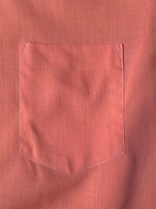 Camisa coral vintage VATEX años 70