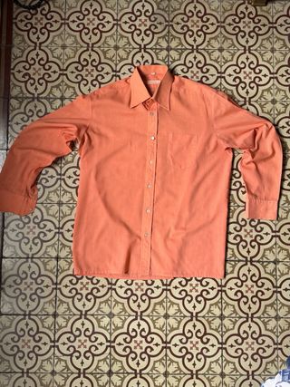 Camisa coral vintage VATEX años 70