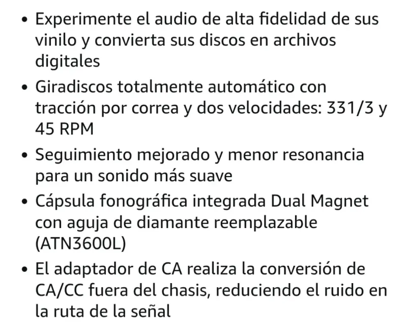Tocadiscos Audio-Technica AT-LP60XUSB afbeelding 17