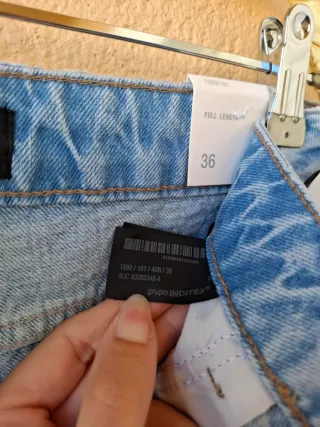 Jeans z.04 full legth tiro alto