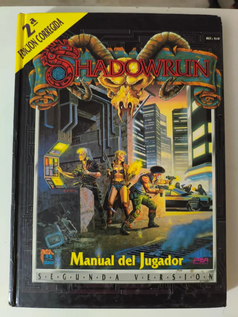 Shadowrun Manual Jugador 2ª Ed. Corregida