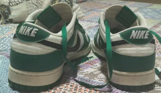 Nike Dunk Low Verde y Blanco