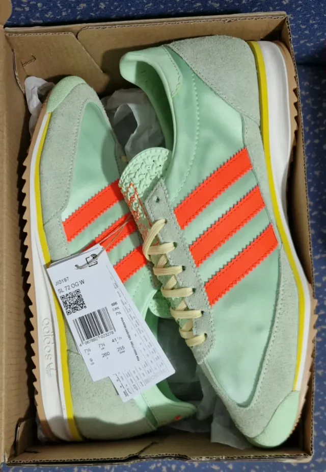 Zapatillas Adidas SL 72 OG Semi Green Spark.