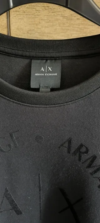 Felpa Armani Exchange Nera